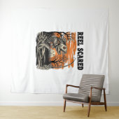 トドラー魚釣りハロウィーン タペストリー (インサイチュ(横))