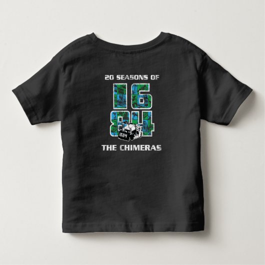 トドラー20thシーズンテーマTシャツ トドラーTシャツ (裏面)