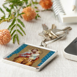 トドラー・キリスト・チャイルドと共に聖ヨセフの即位 キーホルダー