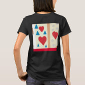 トドラーAmerican Apparel七分袖ラグランTシャツ Tシャツ (裏面)