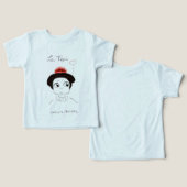トドラーTシャツ (デザイン正面&裏面)