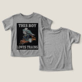 トドラーTシャツ (デザイン正面&裏面)