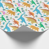 トドルガールボーイのハッピーダウンズ ラッピングペーパー (角)