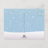 トナおもしろいカイのクリスマス2021年新年の木 シーズンポストカード (裏面)