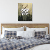 トナおもしろいークリスマスキャンバスウォールアート キャンバスプリント (インサイチュ (寝室))