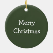 トナおもしろいークリスマスユーモアオーナメント セラミックオーナメント (裏面)