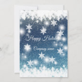 トナおもしろいーサンタのクリスマス企業のパーティーinv 招待状 (裏面)