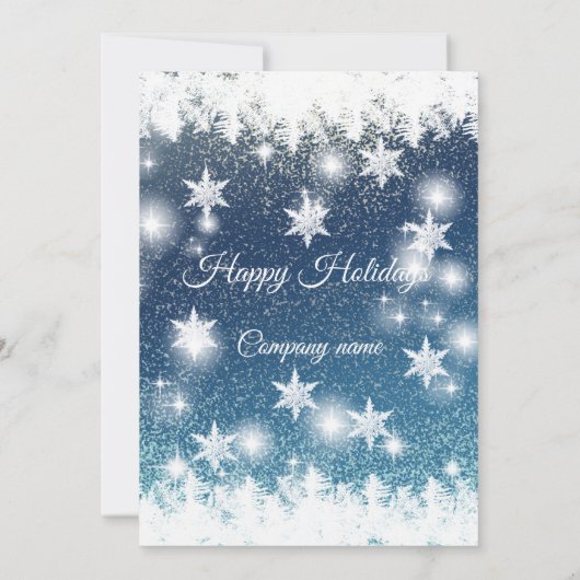 トナおもしろいーサンタのクリスマス企業のパーティーinv 招待状 (裏面)