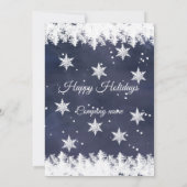 トナおもしろいーサンタのクリスマス企業のパーティーinv 招待状 (裏面)