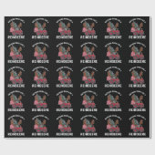 トナイ走レトラクターのトナカイ ラッピングペーパー (フラット)