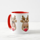 トナカおもしろいイ顔マグ マグカップ (正面左)