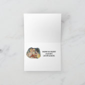 トナカイおもしろいーがクリスマスを知ること シーズンカード (内部)