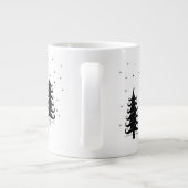 トナカイお洒落ア ジャンボコーヒーマグカップ (裏面)