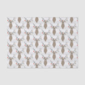 トナカイお洒落クリスマス 薄葉紙 (正面)