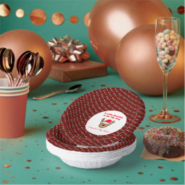 トナカイが少し進んでいる ペーパーボウル