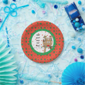 トナカイが言うサイズ： 7"壮観なパーティーを投げる ペーパープレート (パーティー)