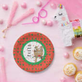 トナカイが言うサイズ： 7"壮観なパーティーを投げる ペーパープレート (パーティー)