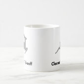 トナカイが離陸する コーヒーマグカップ (中央)