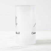 トナカイが離陸する フロストグラスビールジョッキ (中央)