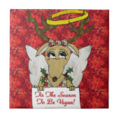 トナカイこのシーズンはビーガンエンジェルタイル タイル (正面)