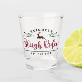 トナカイそりの乗り物 ショットグラス