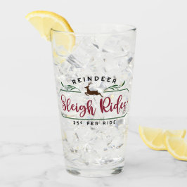 トナカイそりの乗り物 タンブラーグラス