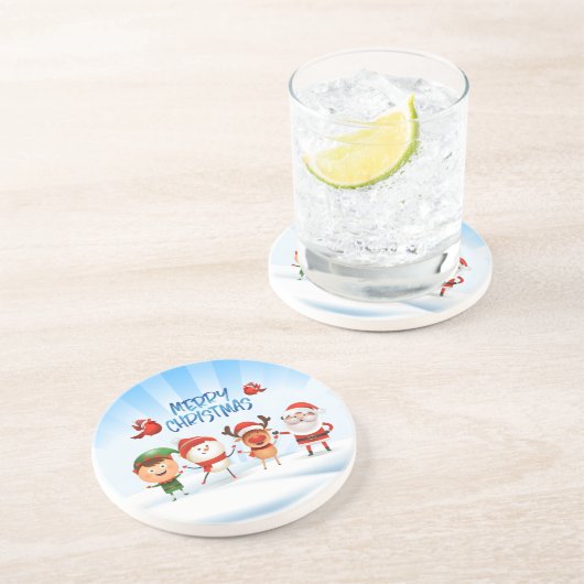 トナカイと友達のクリスマス・ルドルフ コースター (側面)