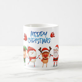 トナカイと友達のクリスマス・ルドルフ コーヒーマグカップ