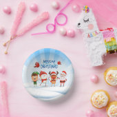 トナカイと友達のクリスマス・ルドルフ ペーパーボウル (パーティー)