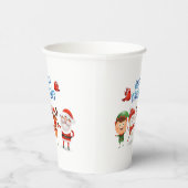 トナカイと友達のクリスマス・ルドルフ 紙コップ (右)