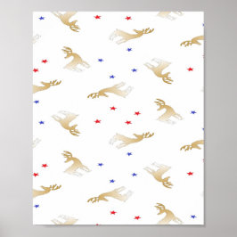 トナカイと星 ポスター