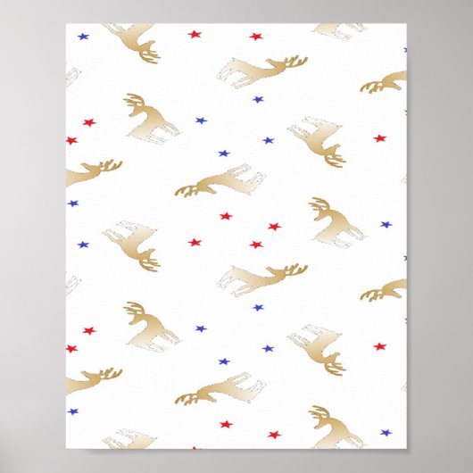 トナカイと星 ポスター (正面)