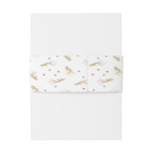 トナカイと星 招待状ベリーバンド (裏面例)