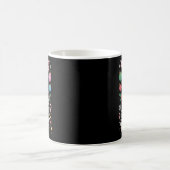 トナカイに轢かれそうなクリスマス コーヒーマグカップ (中央)
