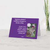 トナカイのカフェインがカードで蹴られる カード (裏面)