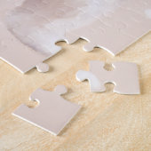 トナカイのガールハギングドッグ〔雄ジカの〕枝角 ジグソーパズル (側面)