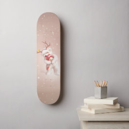 トナカイのガールハギングドッグ〔雄ジカの〕枝角 スケートボード