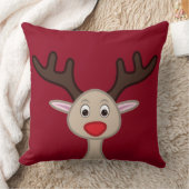 トナカイのキャラクター クッション (ブランケット)