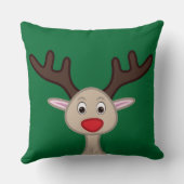 トナカイのキャラクター クッション (裏面)