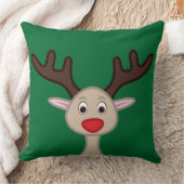 トナカイのキャラクター クッション (ブランケット)