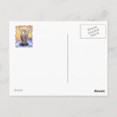 トナカイのギフト&アクセサリー ポストカード (裏面)