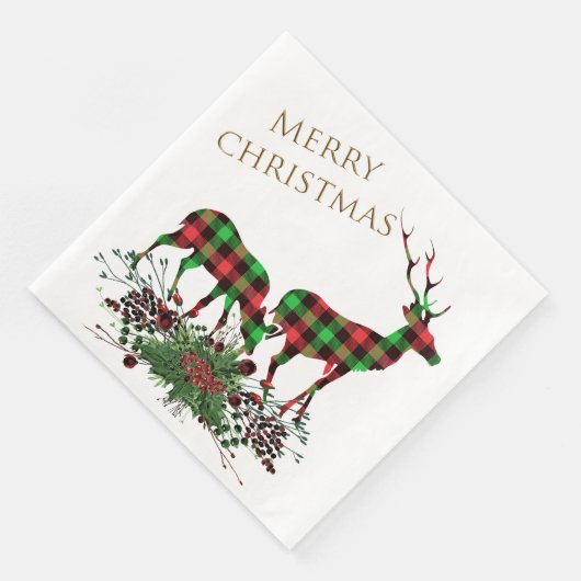 トナカイのクリスマスと緑 (コーナー)