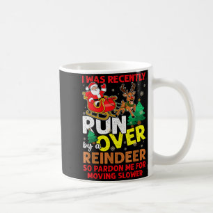 トナカイのクリスマスに轢かれました コーヒーマグカップ