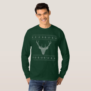 トナカイのクリスマスのスエットシャツ Tシャツ