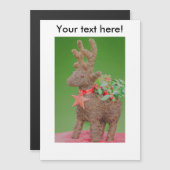 トナカイのクリスマスの装飾 (正面/裏面)