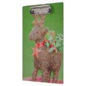 トナカイのクリスマスの装飾 クリップボード (左)