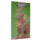 トナカイのクリスマスの装飾 クリップボード (右)