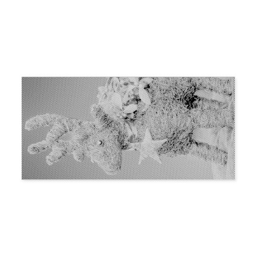 トナカイのクリスマスの装飾 セルフインキングスタンプ (デザイン)