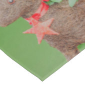 トナカイのクリスマスの装飾 テーブルクロス (アングル)