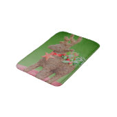 トナカイのクリスマスの装飾 バスマット (アングル)